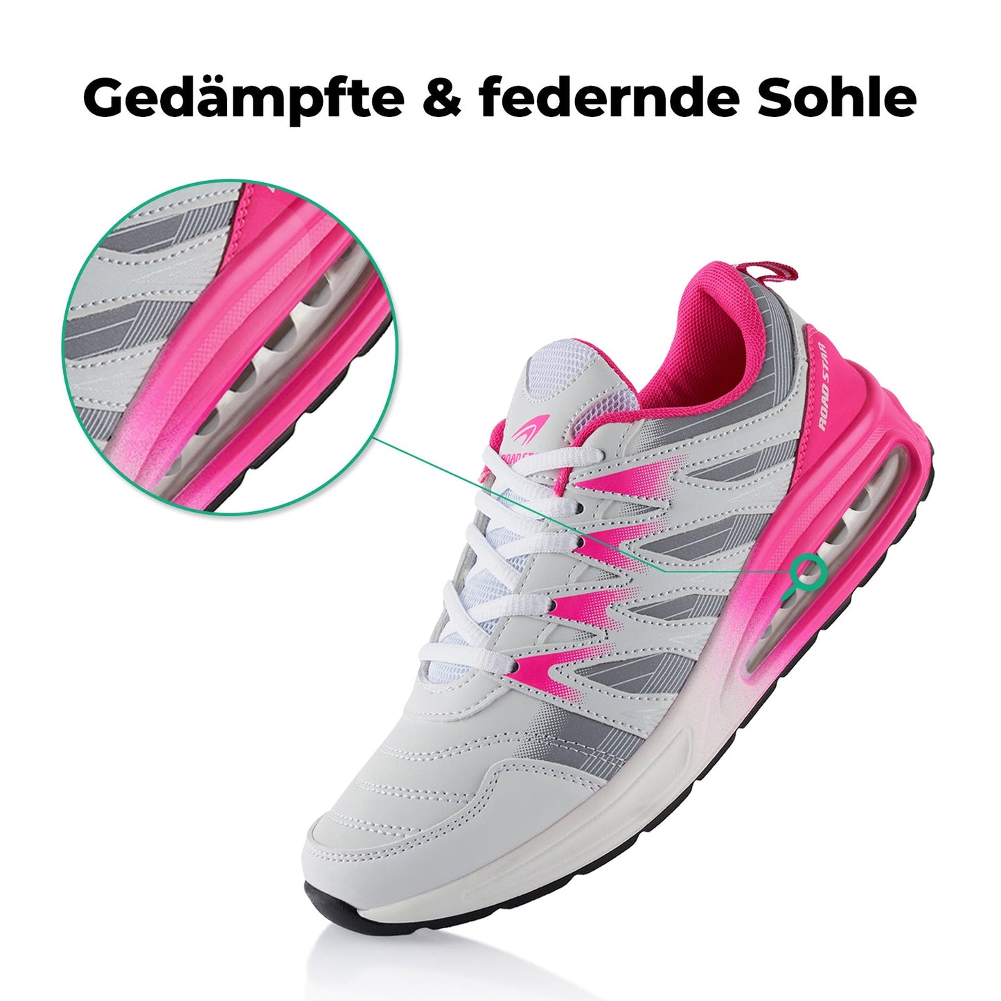 Sneaker Gedämpfte Sohle Sportschuhe