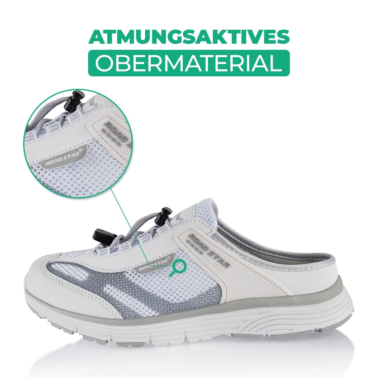Atmungsaktive Clogs für Drinnen und Draußen